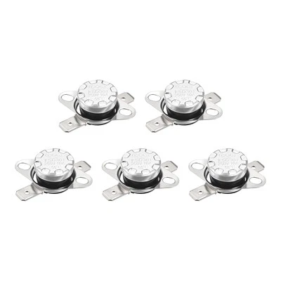 KSD301 Thermostat 55C NO Temperature Thermal Control Switch Normally Open/5 Pcs - image 1 of 4