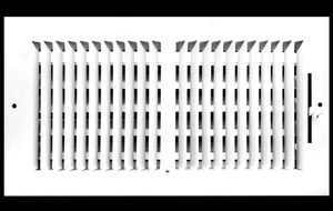 ¡NUEVO! Registro de ventilación de rejilla vertical bidireccional HVAC Premium 12"" W x 8"" H (B13) - Imagen 1 de 6