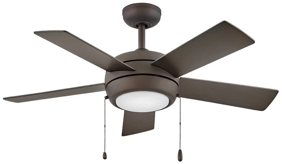 42" Hinkley Croft Matte Bronze Indoor Pull-Chain LED Ceiling Fan - Image 1 of 1