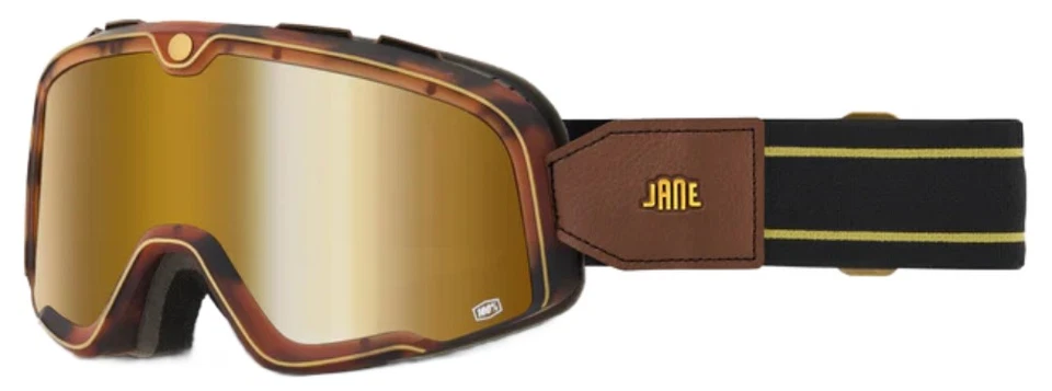 Gafas todoterreno 100 % Barstow Classic MX Jane con espejo lente dorada verdadera Foto 1 de 1