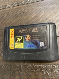 Star Trek: Starfleet Academy -- Starship Bridge Simulator Sega 32X Cartridge