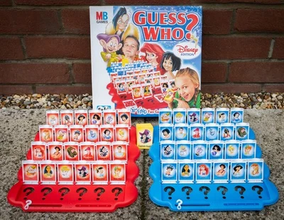 Vintage 2003 Disney Edition Guess Who? Who MB Games VGC Complete w/o Instruction - Image 1 of 4
