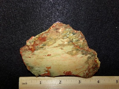 WEBERockin:  Carrasite Jasper Slab - Image 1 of 4