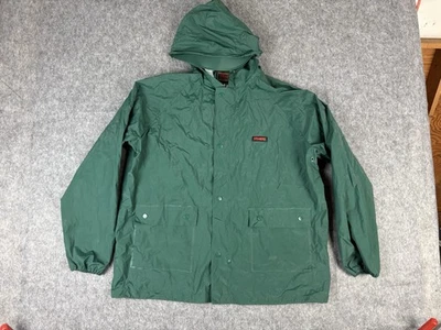Abrigo de lluvia verde Stearns Dry Wear para hombre talla grande Foto 1 de 4