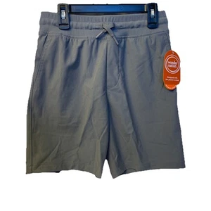 Wonder Nation Soothing Grey Everywhere Short Boys L 10-12 Moisture Wicking NEW - Picture 1 of 10