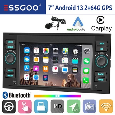 2+64G Carplay Android 14 Autoradio GPS NAVI WIFI Für Ford Focus Kuga MK7 C S Max - Bild 1 von 4