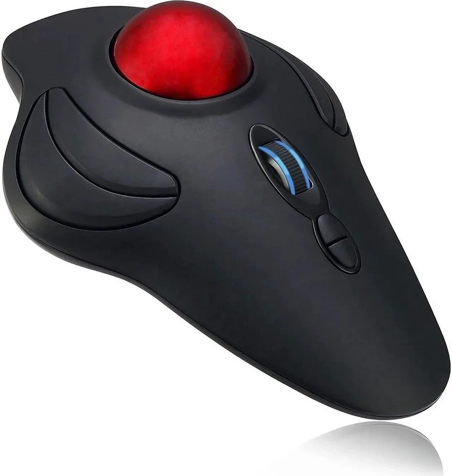 ADESSO 2.4Ghz Wireless Programmable Ambidextrous Ergonomic Trackball IMOUSET40 - Image 1 of 1