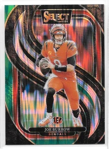 Joe Burrow - Cincinnatti Bengals - Black Green Prizm Shock - 2024 Select #127 - Bild 1 von 2