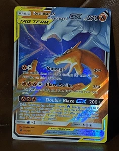 Pokémon Reshiram & Charizard GX #20/214 SM Unbroken Bonds Full Art Holo TCG 2019 - Bild 1 von 5