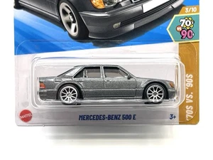 2025 Hot Wheels Mercedes-Benz 500 E silbermetallic #52 CUSTOM WHEEL SWAP by AEB - Bild 1 von 5
