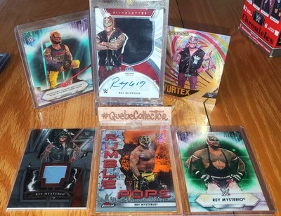 Rey Mysterio MEGA Numbered lot (Auto, Patch, /25) WWE - Image 1 of 4