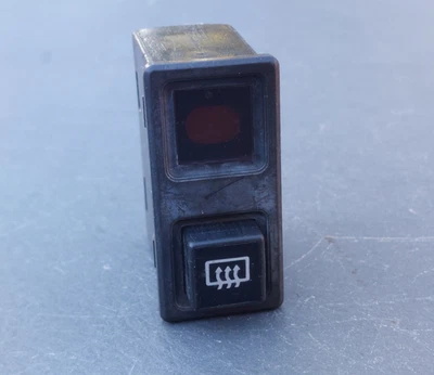 1984-1987 Honda CRX + Civic Defroster Switch OEM button dash control rear 85 86 - Image 1 of 4