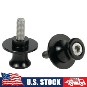 M10 Swing Arm Spools Sliders For Kawasaki Ninja 250R ZX6R ZX9R ZX10R ZX12R ZX14R - Picture 1 of 7