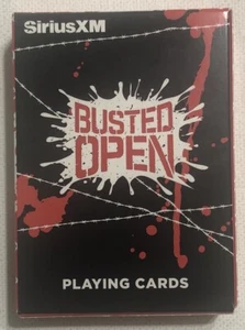 New SiriusXM Busted Open Playing Cards (Las Vegas WrestleMania Exclusive!) - Picture 1 of 2