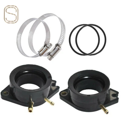 Se adapta a Yamaha XV700 XV750 XV920 Virago 1100 carburador admisión colector bota Foto 1 de 4