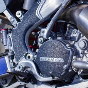 Black Engine & Frame Guards 2002-2004 Honda CR125 Cover Grip Tape CR 125 - Picture 1 of 6