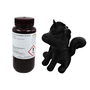 TOP 3D Drucker Resin LCD UV Photopolymer Harz 500 g schwarz (49,90 EUR/kg) - Bild 1 von 3