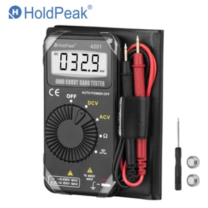 LCD Digital Multimeter Voltmeter Ohmmeter Continuity Volt AC DC Tester Meter Ohm - Picture 1 of 8