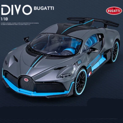 Large Size 1/18 Bugatti DIVO Alloy Sports Car Model Diecasts Metal Toy Gifts kid - Image 1 of 4