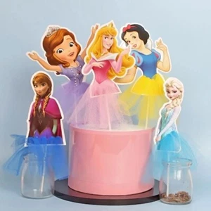 Large Cake/Cupcake Toppers Party Supplies Disney Princess - Aus Stock - Picture 1 of 16