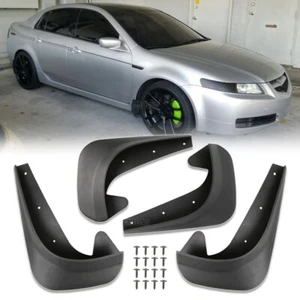 Guardabarros delantero y trasero para Acura TL Sedán 4 piezas guardabarros guardabarros - Imagen 1 de 19