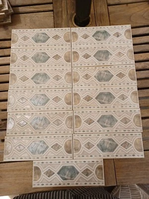 15 Piezas - Azulejo Cerámico Decorativo - Rectángulo Hecho en Italia  Foto 1 de 4