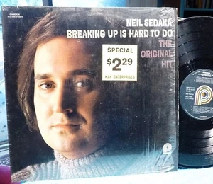In Shrink NEIL SEDAKA Breaking Up Is Hard To Do CAMDEN PICKWICK ACL-7006 EX/EX - Picture 1 of 2