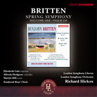 Benjamin Britte Benjamin Britten: Spring Symphony, Op. 44/Welcome Ode, Op.  (Cd)