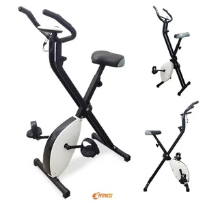 CYCLETTE PIEGHEVOLE X-BIKE CYCLING BIKE VERTICALE STATIONARY TRAINING CON CARDIO - Bild 1 von 9