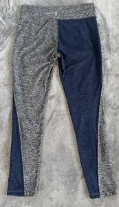 Free People Movement Boro Colorblock Blue Heather Leggings Womens M - Picture 1 of 3