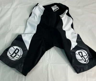 New VOmax Womens BROOKLYN NETS CYCLING COMPRESSION SHORTS Size (S) - Image 1 of 4