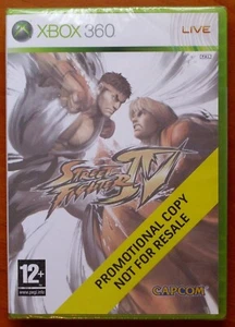Street Fighter IV Promotional Promo Copy, Xbox 360 / One S-X, PAL NEW SEALED - Imagen 1 de 3