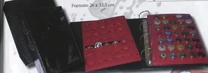 CARTELLA PER TAPPI CHAMPAGNE " CIN CIN" CON 5 FOGLI DA 35 CASELLE COMPRESI - Foto 1 di 1