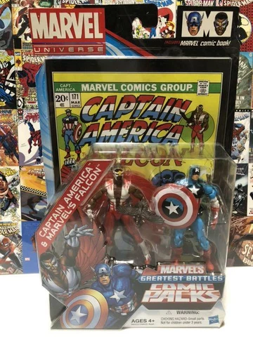 Marvel Universe Captain America Falcon Cover
