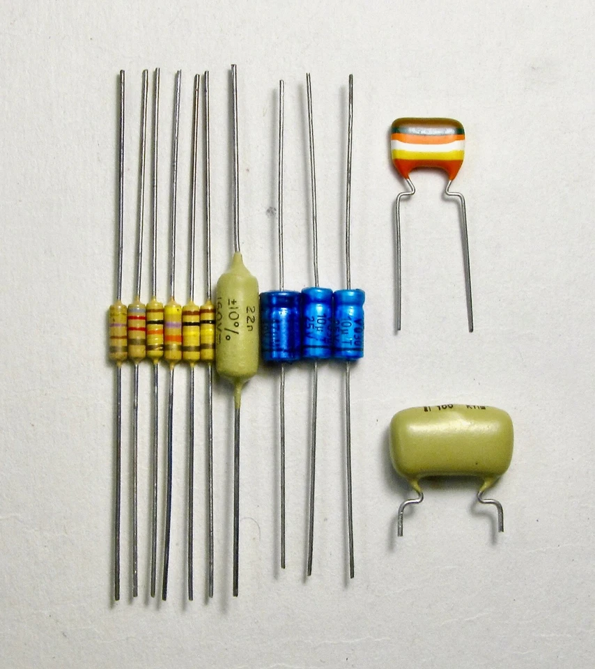 Vox Tone Bender MKII KIT VINTAGE (BÁSICO) resistencias Iskra Philips mostaza Foto 1 de 1