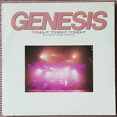 GENESIS TONIGHT, TONIGHT CANDID INTERVIEW USA PROMO LP PR 965 FROM 1986 - Image 1 of 4