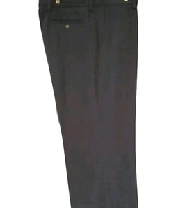 Tommy Bahama Seidenhose Herren 36x30 marineblau flach vorne Seide/Baumwolle sehr guter Zustand - Bild 1 von 11