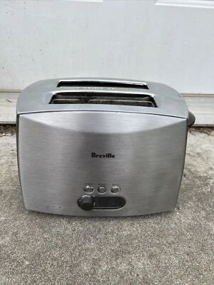 Breville Toaster Ikon 2-Slice Stainless Steel  Electric Bagel Wise Mouth CT70XL - Image 1 of 4