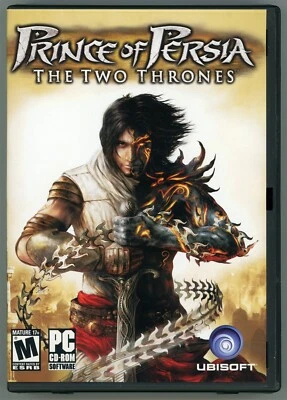 Prince of Persia: The Two Thrones (PC, 2005) 3 Discs & Manual - TESTED w/Key - Image 1 of 4