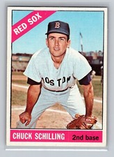 1966 Topps Chuck Schilling #6 - Boston Red Sox