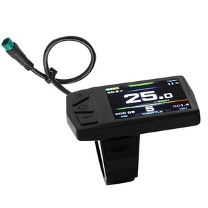 Ebike Smart Meter Color Screen Battery Indicator Lightweight 5Pins Connection - Picture 1 of 14