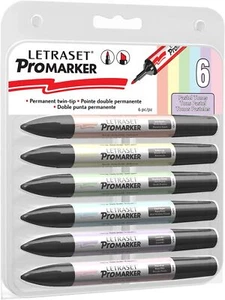 LetraSet Promarkers Pasteltöne - Bild 1 von 1