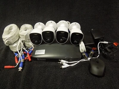 Complete Set  Swann DVR8 4680 (500GB) issued with Qty 4 x Pro 1080SL cameras - Image 1 of 2