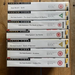 Tartan Video Italy 7 Film VHS Bundle - 1993/1994/1999 - Picture 1 of 10