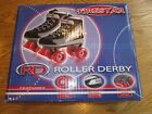 NEW Firestar RD Roller Derby Skates Size 2 Black / Red Boy Girl