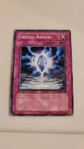 Crystal Raigeki - FOTB-EN048 - Common - 1st Edition NM/E Yugioh - Picture 1 of 3