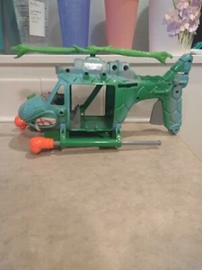 Ninja Turtles Copter Helicopter TMNT Vehicle Vintage Playmate 1990 Incomplete - Picture 1 of 10