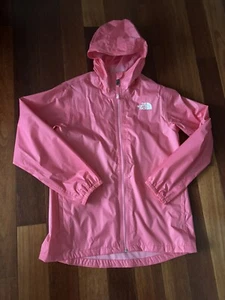 The North Face Girls Windbreaker Youth Size XL Light Coral Pink Color - Picture 1 of 7