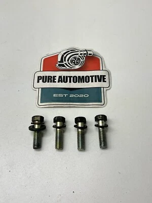 1990-1996 Nissan 300ZX AC Compressor Bracket To Block Bolt Set OEM - Image 1 of 4