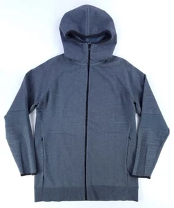 Oakley Mens M Radskin Shell Knit Hooded Full Zip Quick Dry Jacket Dark Slate NWT - Picture 1 of 16